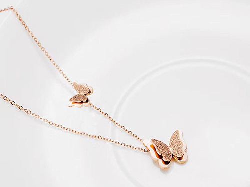 蝴蝶项链